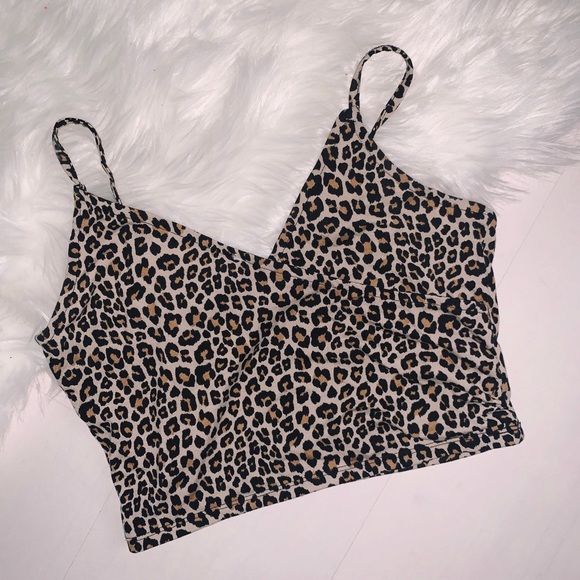 Cheetah crop top - Picture 1 of 1